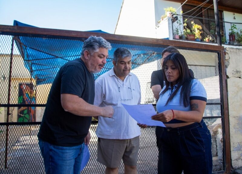 El Municipio avanzó con tareas de bacheo en hormigón en Quilmes Oeste