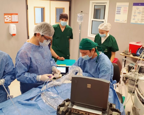 Se realizó en Argentina la primera ablación por microondas de tiroides