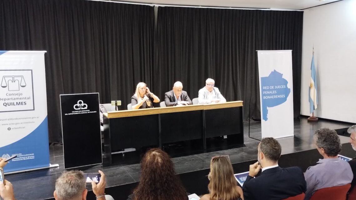 Red de Jueces Penales en Quilmes: debate jurídico provincial por el proyecto de reforma del Código Penal