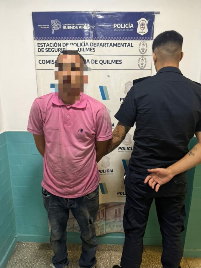 Quilmes Oeste: “roba ruedas” detenido tras cruzarse con su víctima en la comisaría
