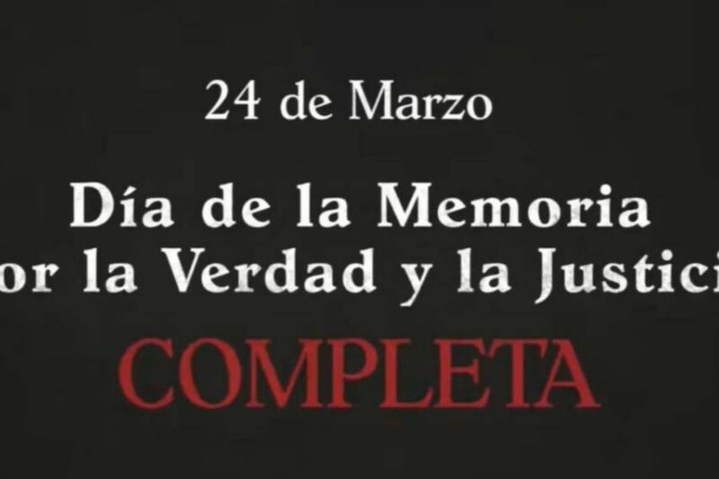 “Memoria completa”: el mensaje del Gobierno Nacional a 50 años del Golpe