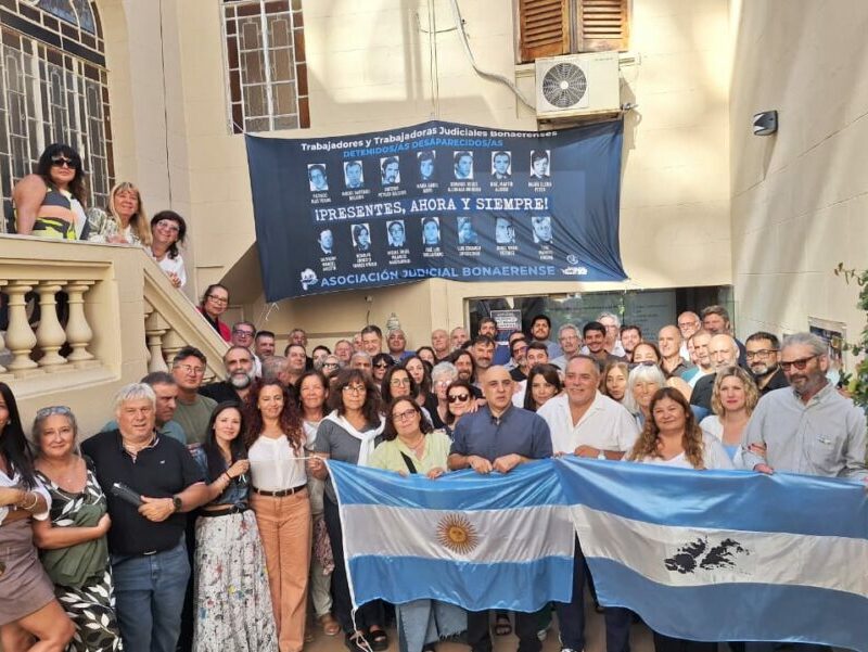 Día de la Memoria: AJB recordó a los judiciales bonaerenses víctimas del terrorismo de Estado