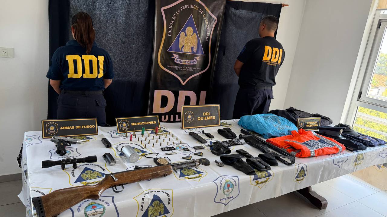 Caída de un “falso policía” en Varela: se hacía pasar por jefe de la DDI para extorsionar comerciantes