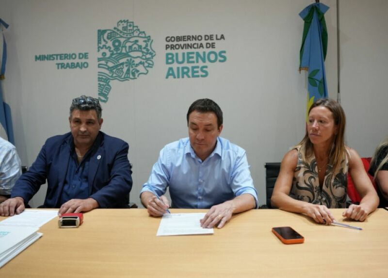 Provincia aseguró la continuidad laboral de 300 personas en Florencio Varela