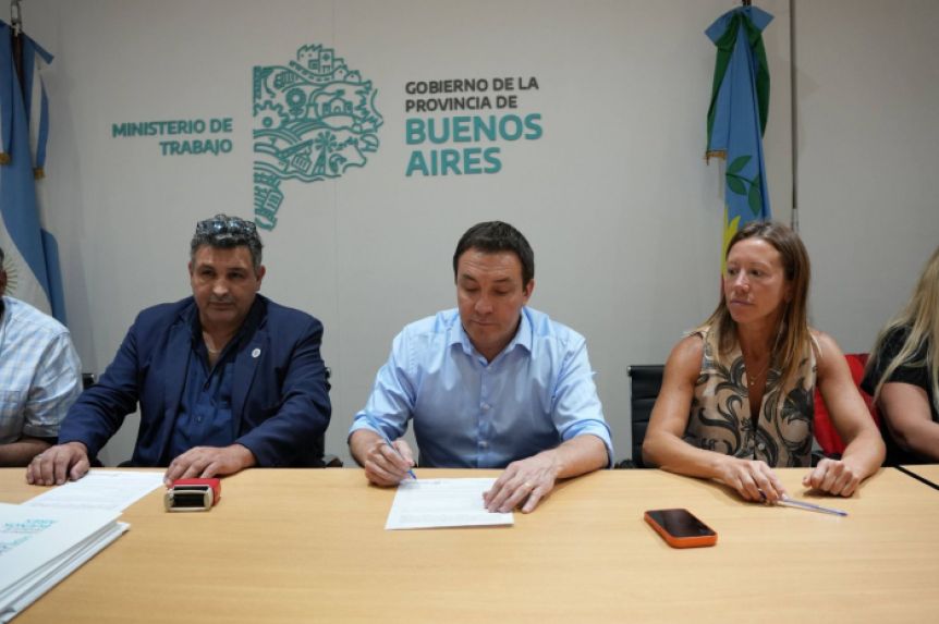 Provincia aseguró la continuidad laboral de 300 personas en Florencio Varela