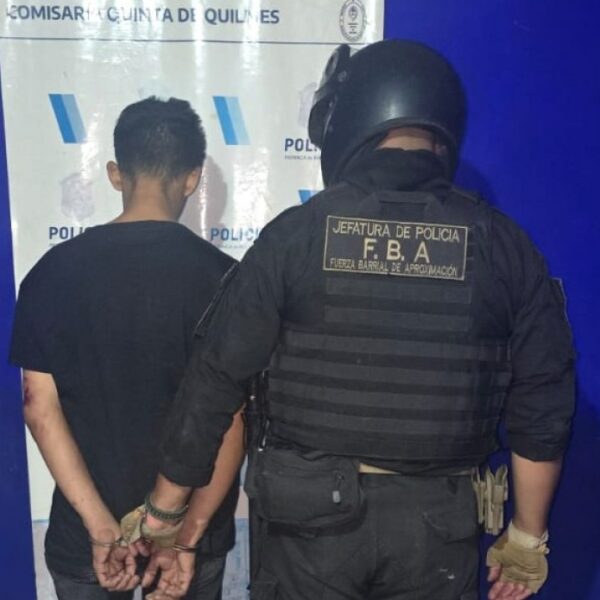 Persecución, choque y tiroteo en Quilmes: dos detenidos tras robar un auto en Avellaneda