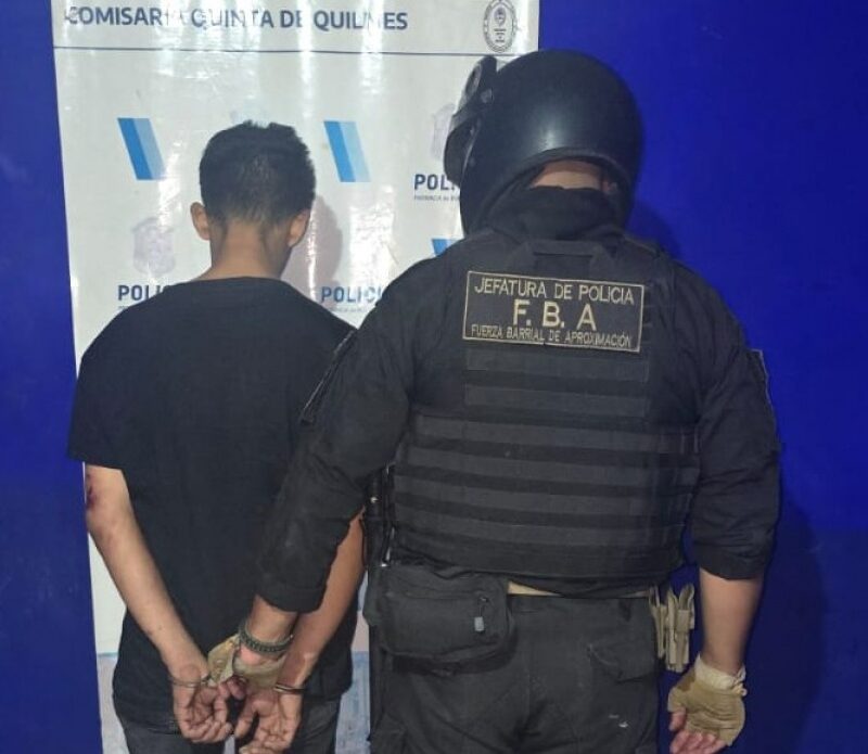 Persecución, choque y tiroteo en Quilmes: dos detenidos tras robar un auto en Avellaneda