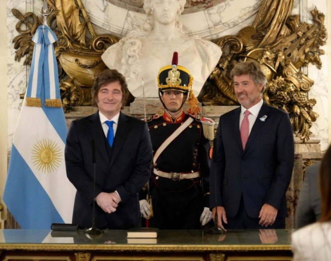 Mahiques juró como ministro de Justicia de la Nación