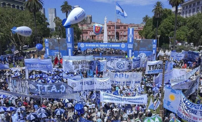 La CGT confirmó la movilización del 30 de abril con críticas al Gobierno y a la reforma laboral