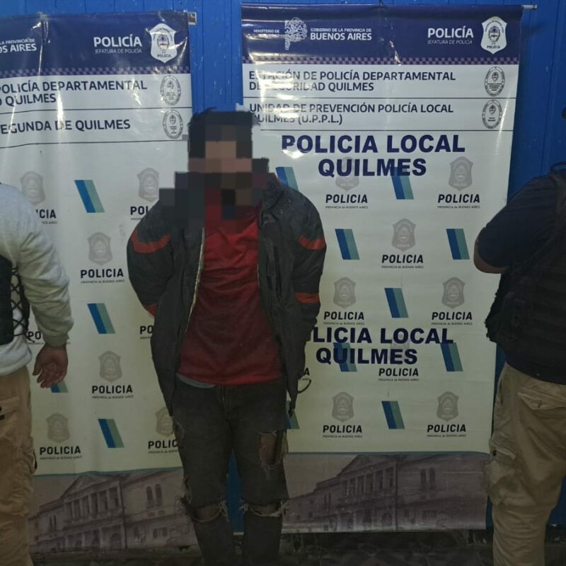 Drástico giro en la muerte de la persona en situación de calle en la Biblioteca de Bernal: hay un detenido acusado de homicidio