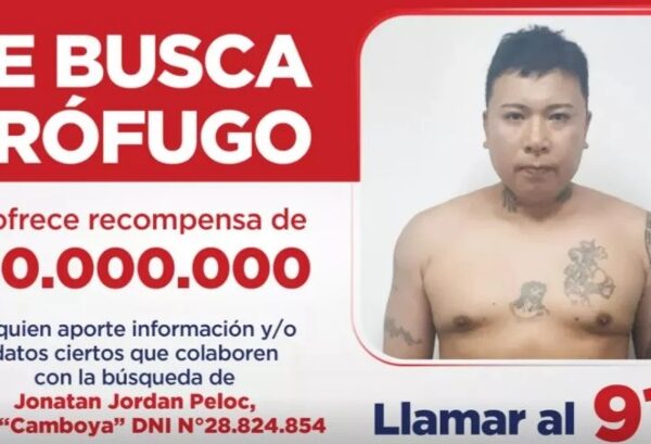 Ofrecen una recompensa de $10 millones para dar con el paradero de un prófugo por homicidio