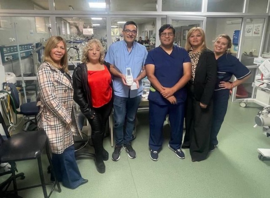 La Cooperadora del Hospital de Quilmes entregó nuevo equipamiento para Neonatología
