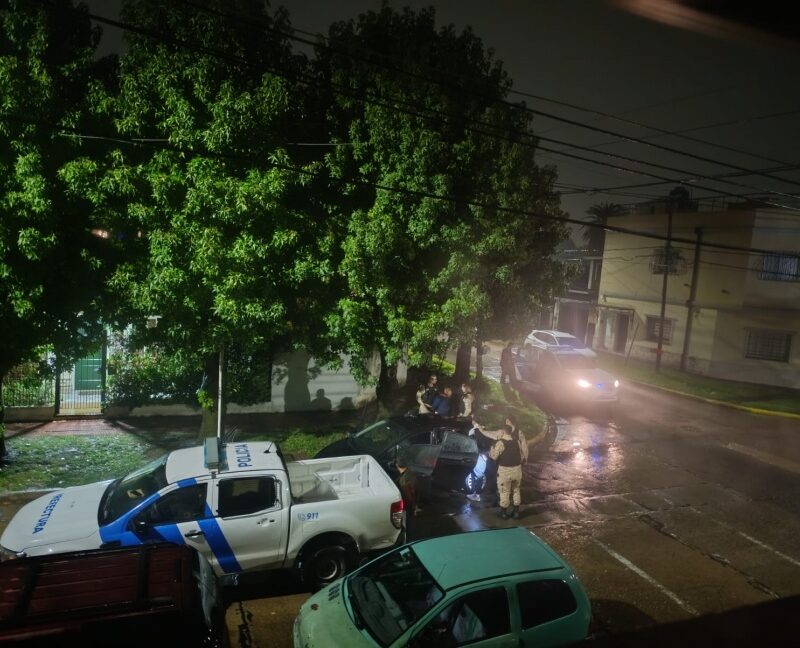 Don Bosco: amplio despliegue policial terminó con cuatro detenidos