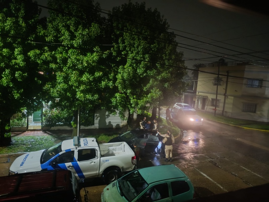 Don Bosco: amplio despliegue policial terminó con cuatro detenidos