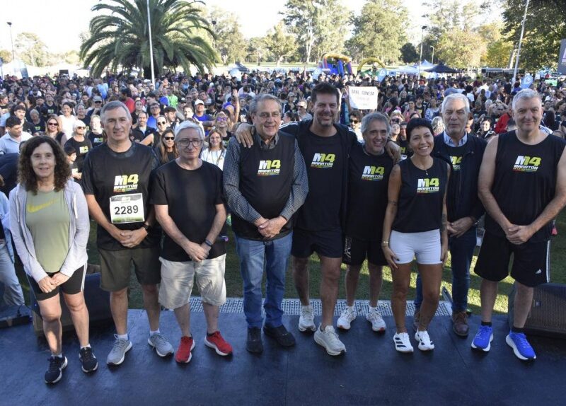 Mayra Mendoza participó de una maratón solidaria en La Plata y destacó el rol del deporte