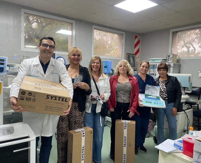 Quilmes: nueva entrega de equipamiento para Neonatología en el hospital local