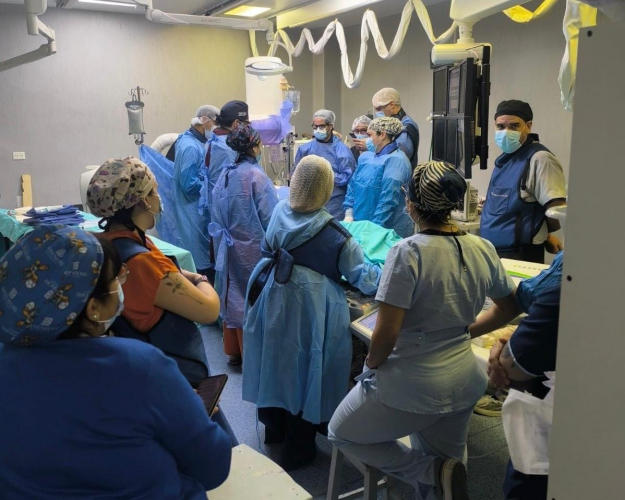 Emplean técnica pionera para prevenir el ACV en el sistema público