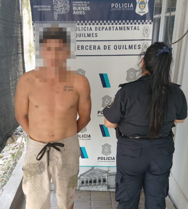 Quilmes: cae un delincuente que asaltaba a automovilistas en los semáforos de Avenida La Plata