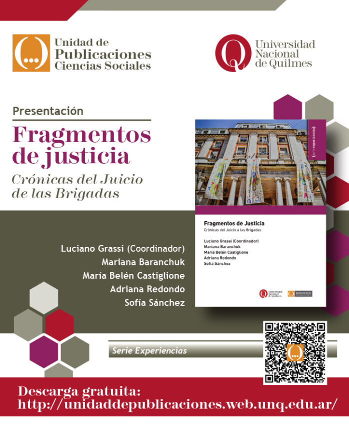 “Fragmentos de justicia”, el libro de la UNQ que recupera testimonios del Juicio de las Brigadas