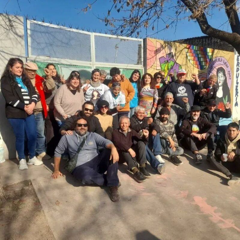 Pintaron en Florencio Varela un mural por Andrea Viera a 24 años de un crimen emblemático de violencia institucional