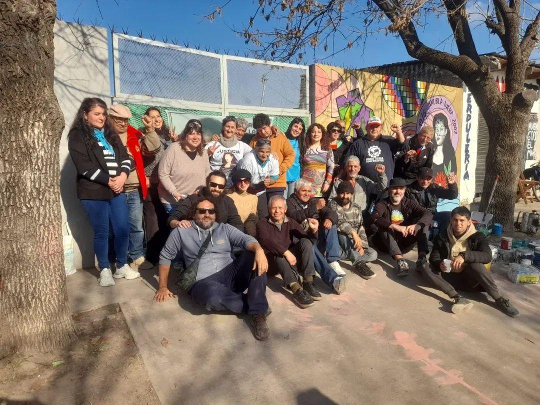 Pintaron en Florencio Varela un mural por Andrea Viera a 24 años de un crimen emblemático de violencia institucional