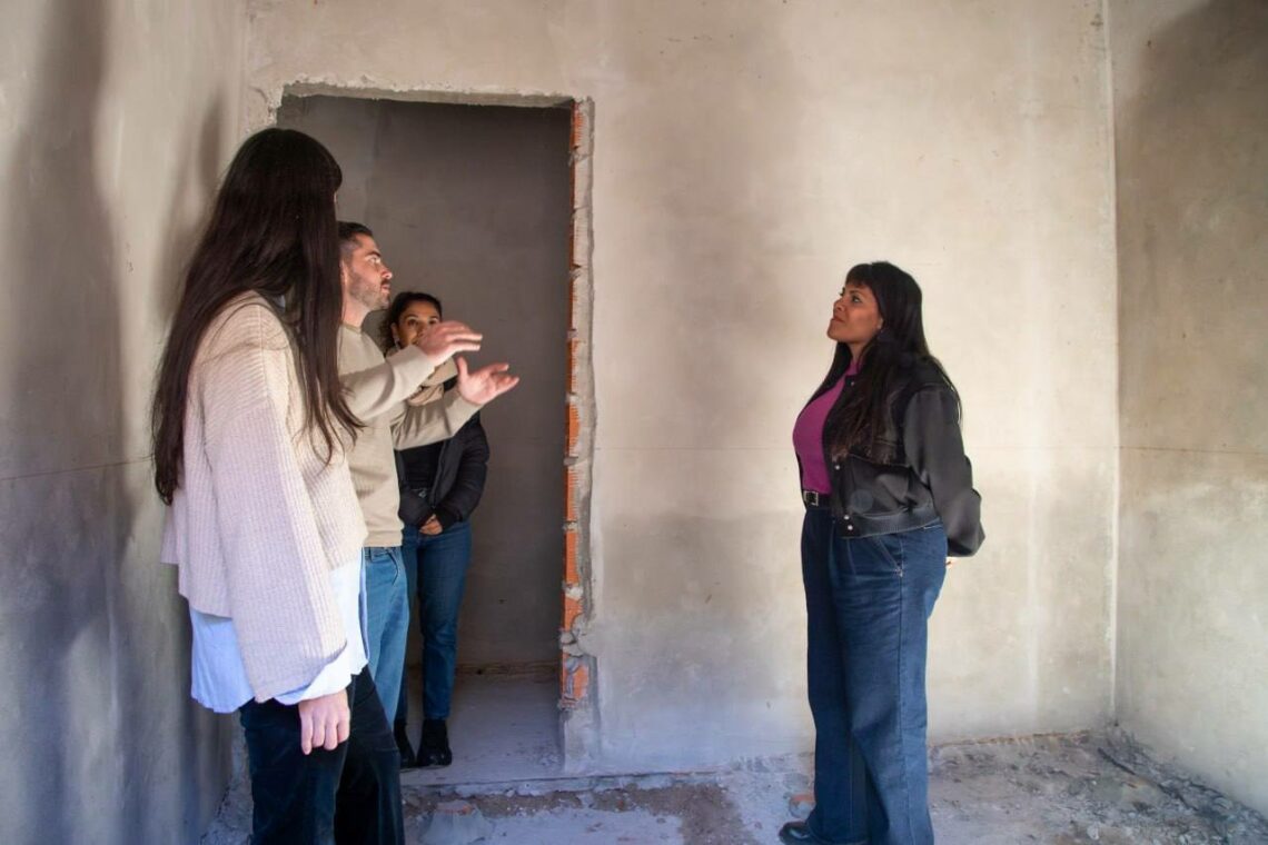 Avanza la obra de la Casa de Abrigo Temporal para Infancias, en Quilmes Oeste