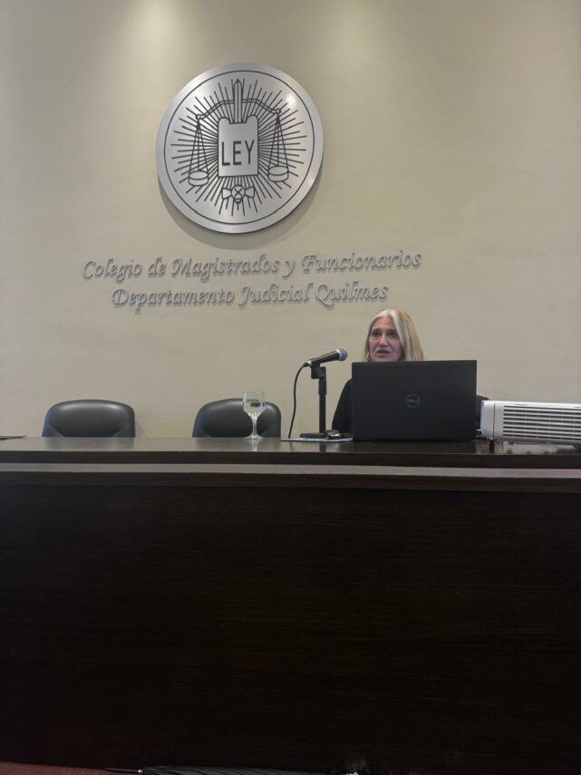 Exitosa jornada sobre la nueva legislación de adopción en el Colegio de Magistrados de Quilmes
