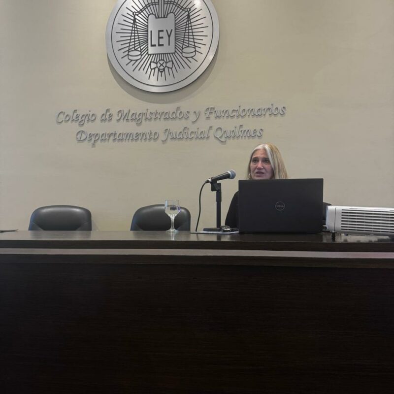 Exitosa jornada sobre la nueva legislación de adopción en el Colegio de Magistrados de Quilmes