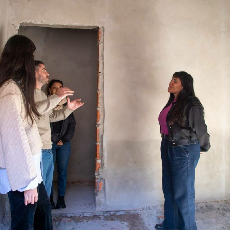 Avanza la obra de la Casa de Abrigo Temporal para Infancias, en Quilmes Oeste