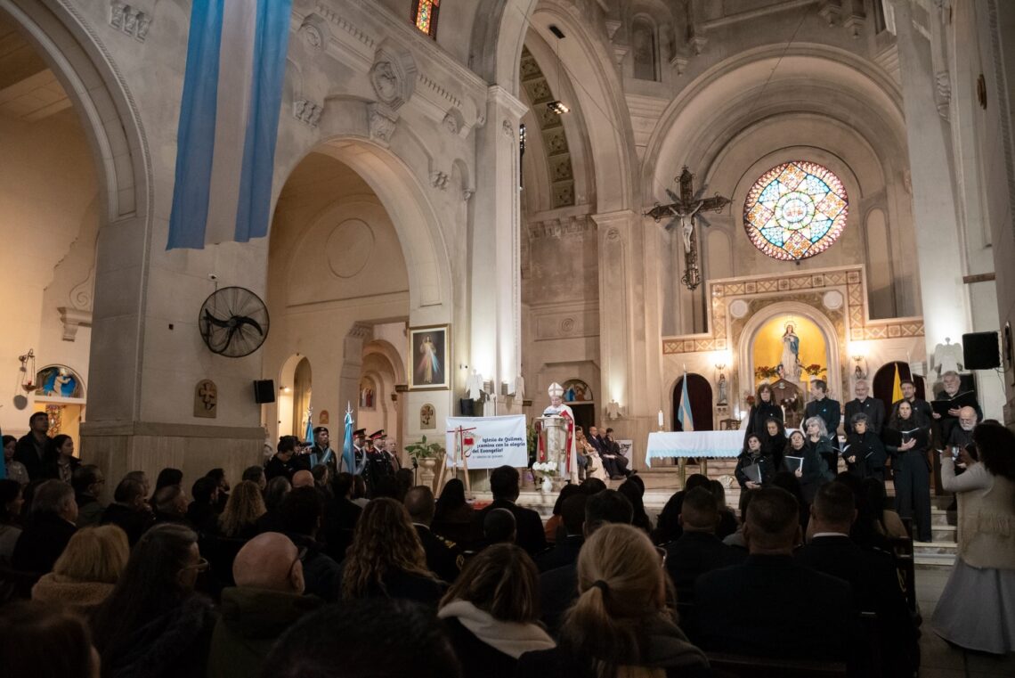 Tedeum de Mayo en Quilmes: el obispo Tissera llamó a “organizar la esperanza” y recuperar la sensibilidad social