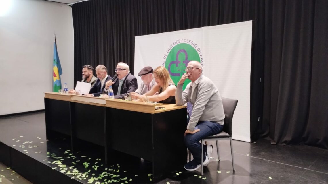 Rodríguez Basalo fue reelecto en el Colegio de Abogados de Quilmes