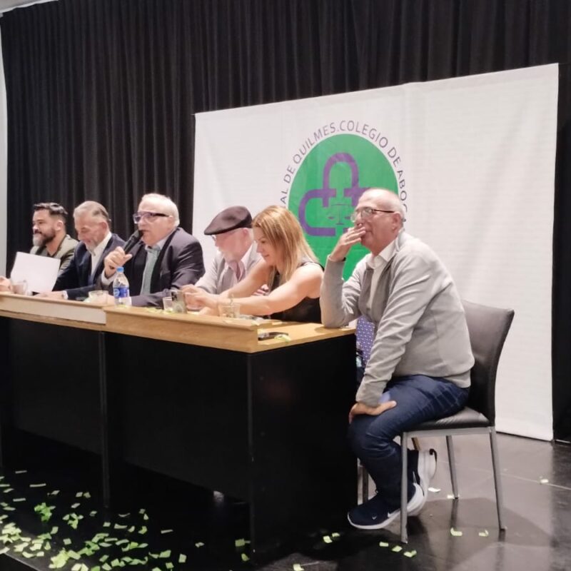 Rodríguez Basalo fue reelecto en el Colegio de Abogados de Quilmes