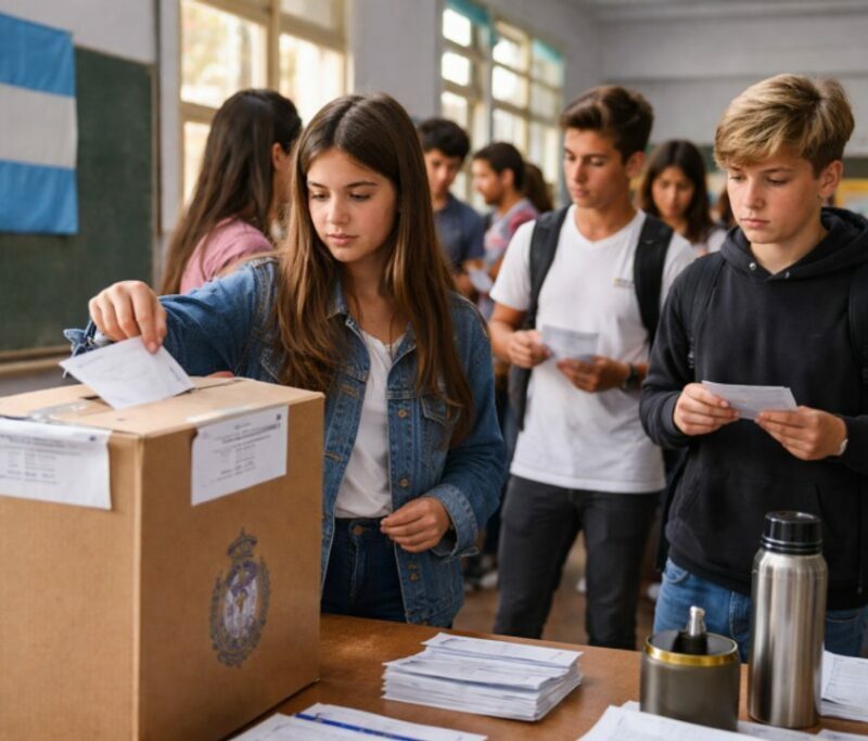 El 70% de los jóvenes argentinos entre 16 y 19 años no le interesa la política