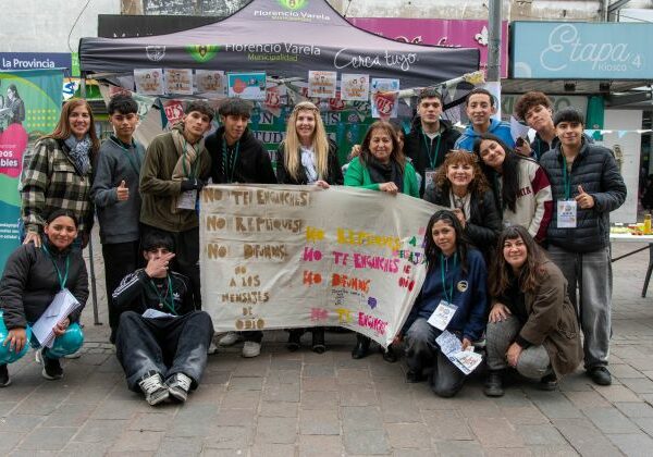 Campaña de estudiantes varelenses contra la violencia en las escuelas