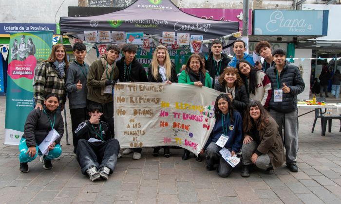 Campaña de estudiantes varelenses contra la violencia en las escuelas