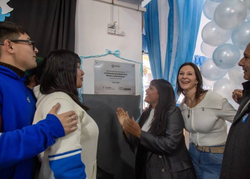 La Escuela de Educación Secundaria Nº 19 de Quilmes Oeste fue nombrada “Néstor Carlos Kirchner”