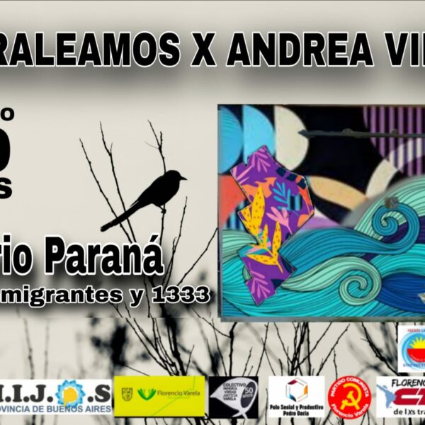 Jornada de arte y memoria: pintarán un mural por Andrea Viera, la joven a la que mataron policías en Florencio Varela