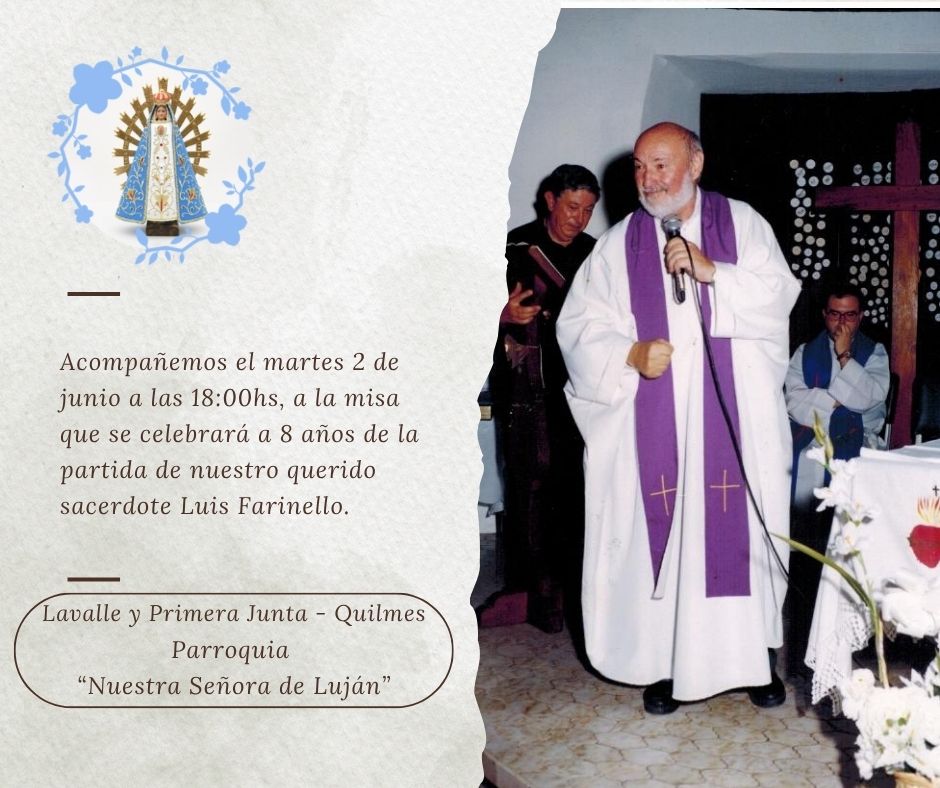 Harán una misa en Quilmes en recuerdo a la memoria de Luis Farinello a 8 años de su muerte