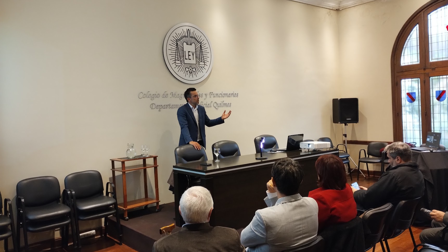 Exitosa jornada sobre “Evidencia digital y valor probatorio de las capturas” en el Colegio de Magistrados de Quilmes
