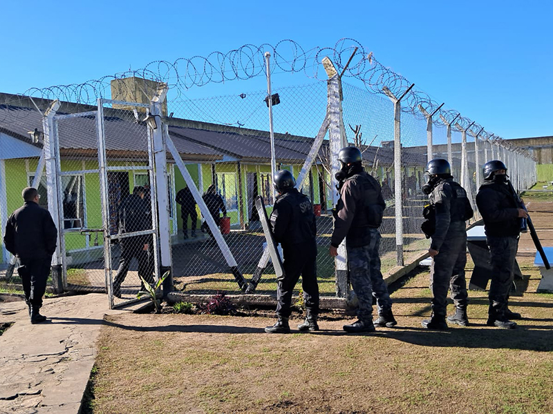 Florencio Varela: exitoso simulacro de evacuación y lucha contra incendios en la Unidad 23