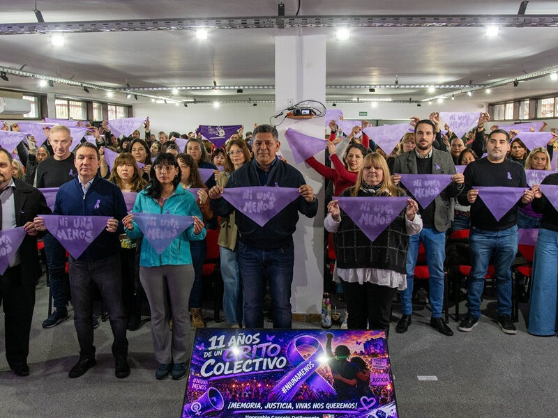 Florencio Varela conmemoró los once años del movimiento “Ni Una Menos”