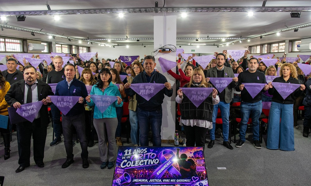Florencio Varela conmemoró los once años del movimiento “Ni Una Menos”