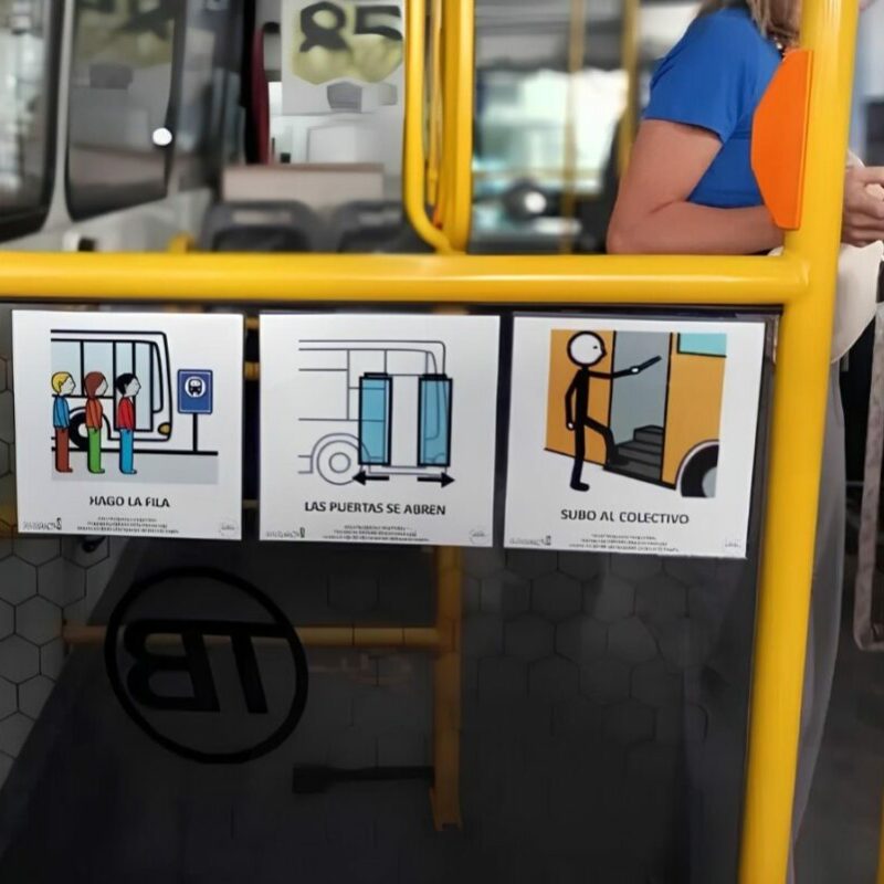 El Senado aprobó una ley de accesibilidad al transporte público para personas con discapacidad