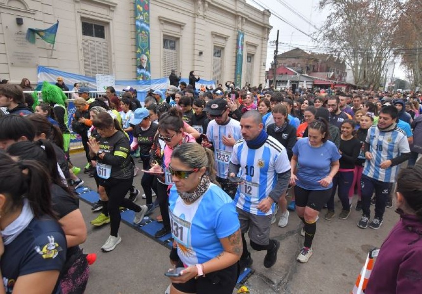 Más de 4000 atletas corrieron la Maratón “San Juan Bautista”