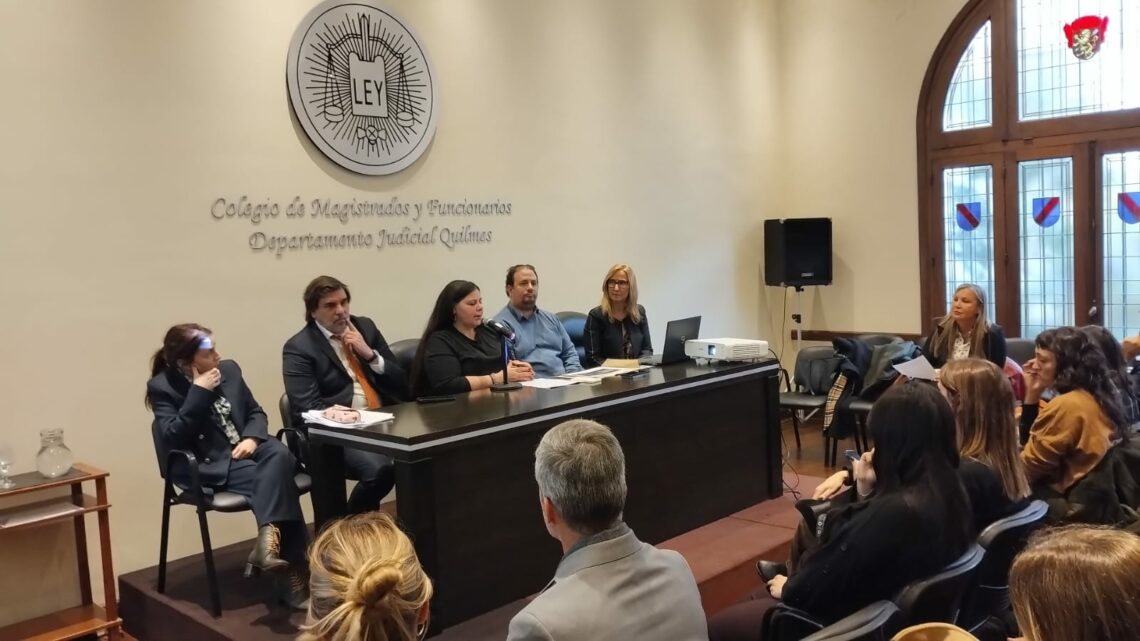 Quilmes: con destacados panelistas, se desarrolló la jornada sobre Justicia Restaurativa en el Colegio de Magistrados