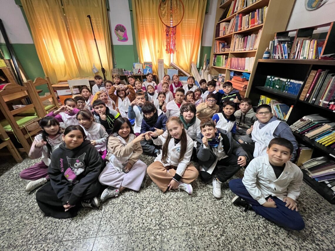 Estudiantes de 4° grado de la EP N° 21 de Bernal crearon un Aula de la Calma para la inclusión de niños y niñas con autismo