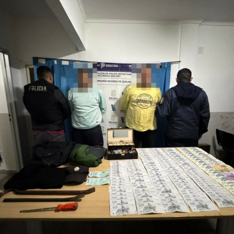 Quilmes: banda de entraderas detenida tras persecución cinematográfica