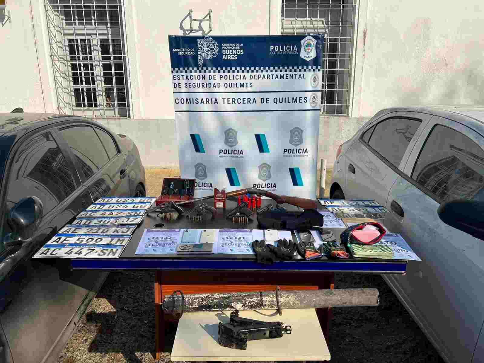 Entraderas en Quilmes: con autos de lujo señalaban a sus víctimas para encubrir los robos