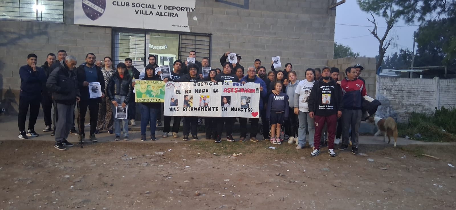 ​A 11 meses del crimen de Ezequiel Saraspe, familiares y vecinos exigieron justicia y movilizarán al juicio