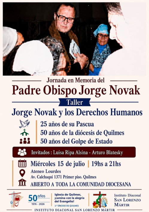 Taller sobre “Jorge Novak y los Derechos Humanos”